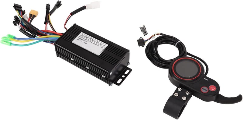 BuyWeek 24V 36V 48V Brushless Motor Controller KUGOO M4 LCD Kijelzővel