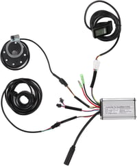 BuyWeek 36V/48V 250W Elektromos Kerékpár Motor Vezérlő Készlet LCD4 Kijelzővel 1