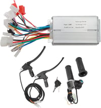BuyWeek 36V 48V 250W Elektromos Kerékpár Vezérlő Szett Fékkarral és Fojtószelepel 1