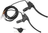 BuyWeek 36V 48V 250W Elektromos Kerékpár Vezérlő Szett Fékkarral és Fojtószelepel 9