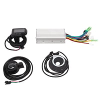 Riadiaca jednotka pre elektrický bicykel BuyWeek 36V 48V 500W s LCD displejom a plynovou rukoväťou 1
