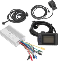 BuyWeek 48V 1000W Elektromos Kerékpár Vezérlő LCD Kijelzővel 8