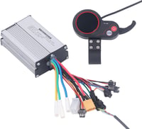 BuyWeek 48V 350W 20A Kefe Nélküli Motor Vezérlő LCD Kijelzővel - Elektromos Kerékpár, Roller és Kerekesszék Vezérlőegység Alumínium Házban 9