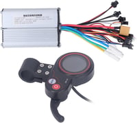 BuyWeek 48V 350W 20A Kefe Nélküli Motor Vezérlő LCD Kijelzővel - Elektromos Kerékpár, Roller és Kerekesszék Vezérlőegység Alumínium Házban 8
