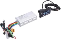BuyWeek 48V 500W Elektromos Kerékpár Vezérlő Szinusz Hullám LCD Kijelzővel 7