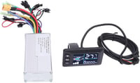 BuyWeek 48V 500W Elektromos Kerékpár Vezérlő Szinusz Hullám LCD Kijelzővel 6