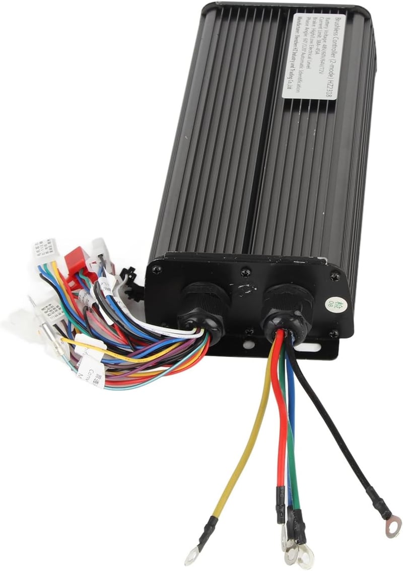BuyWeek 48V-72V 2000W Brushless Motor Controller E-Bike Elektromos Kerékpárhoz