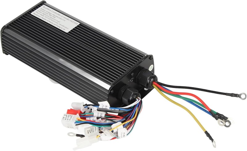 BuyWeek 48V-72V 2000W Brushless Motor Controller E-Bike Elektromos Kerékpárhoz