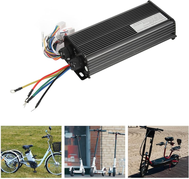 BuyWeek 48V-72V 2000W Brushless Motor Controller E-Bike Elektromos Kerékpárhoz