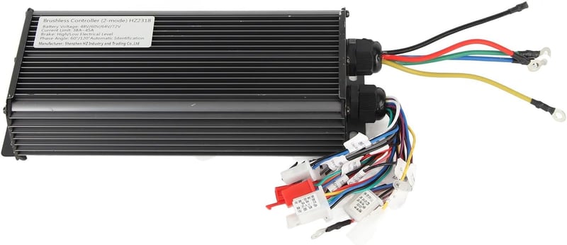 BuyWeek 48V-72V 2000W Brushless Motor Controller E-Bike Elektromos Kerékpárhoz