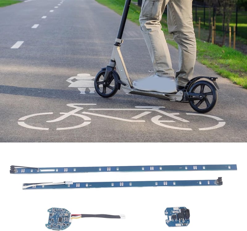 BuyWeek BMS Akkumulátorvédő Panel Ninebot ES2 ES4 Elektromos Rollerhez - Túlmelegedés, Túlterhelés és Rövidzárlat Elleni Védelem