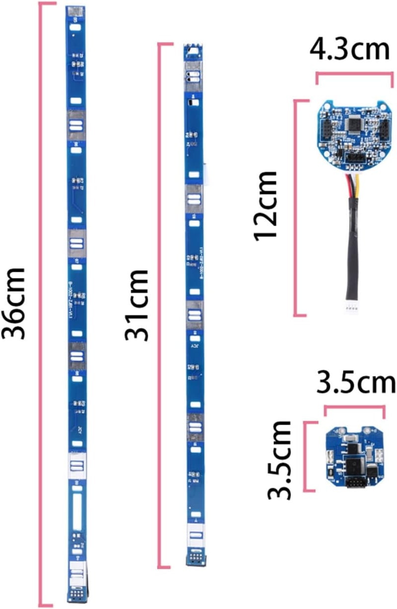 BuyWeek BMS Akkumulátorvédő Panel Ninebot ES2 ES4 Elektromos Rollerhez - Túlmelegedés, Túlterhelés és Rövidzárlat Elleni Védelem