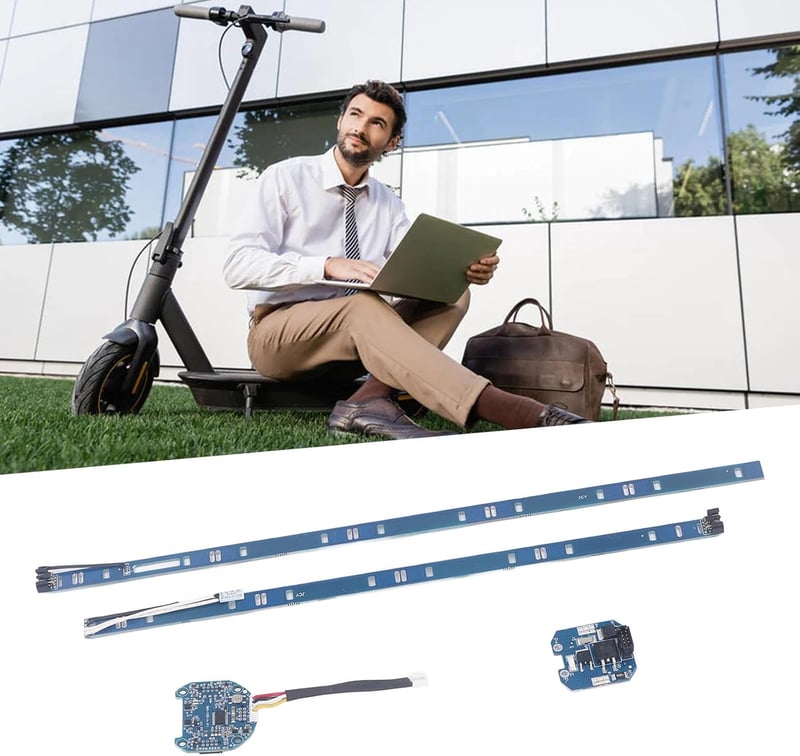 BuyWeek BMS Akkumulátorvédő Panel Ninebot ES2 ES4 Elektromos Rollerhez - Túlmelegedés, Túlterhelés és Rövidzárlat Elleni Védelem
