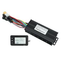 BuyWeek bezkefková súprava riadiacej jednotky pre elektrobicykel 24V 36V 48V 1000-1500W 30A sínusová s LCD displejom GD01 pre e-bike a kolobežku 8