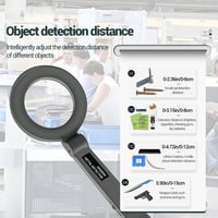 BuyWeek DM3004A kézi fémkereső állítható érzékenységgel felnőtteknek és gyerekeknek 7