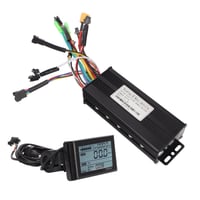 Súprava bezkefového riadenia motora pre elektrobicykel BuyWeek, DC 24V 36V 48V 750W 1000W 30A, 3-režimový sínusový ovládač, LCD displej SW900 9