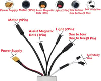 BuyWeek Elektromos Kerékpár Motor Vezérlő 24V 36V 48V 250W 350W Kefe Nélküli Szabályozó E-bike Roller Vízálló Ezüst 3