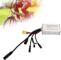 BuyWeek Elektromos Kerékpár Motor Vezérlő 24V 36V 48V 250W 350W Kefe Nélküli Szabályozó E-bike Roller Vízálló Ezüst 5