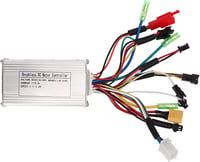 BuyWeek Elektromos Kerékpár Vezérlő Készlet 24V/36V/48V 250W/350W Szinuszos Vezérlővel, S866 LCD Kijelzővel, E-Bike Robogó Átalakításhoz 8