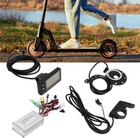 BuyWeek Elektromos Kerékpár Vezérlő Készlet 24V/36V/48V 250W/350W Szinuszos Vezérlővel, S866 LCD Kijelzővel, E-Bike Robogó Átalakításhoz 4