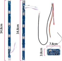 BuyWeek Elektromos Roller BMS Akkumulátorvédő Panel Xiaomi Pro Modellhez - PCB Áramköri Kártya Alkatrész Túlfeszültség Védelemmel 6