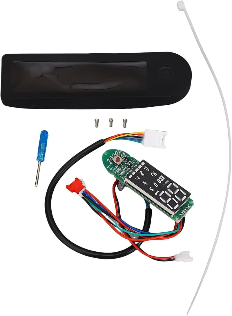 BuyWeek Elektromos Roller Műszerfal - Bluetooth Vezérlőpanel 8,5-10 Colos Rollerekhez, Vízálló PCB Alkatrész, Valós Idejű Kijelzéssel