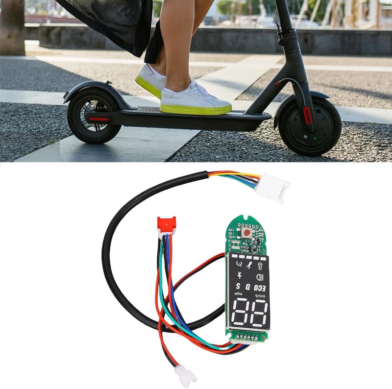 BuyWeek Elektromos Roller Műszerfal - Bluetooth Vezérlőpanel 8,5-10 Colos Rollerekhez, Vízálló PCB Alkatrész, Valós Idejű Kijelzéssel