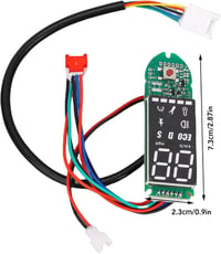 BuyWeek Elektromos Roller Műszerfal - Bluetooth Vezérlőpanel 8,5-10 Colos Rollerekhez, Vízálló PCB Alkatrész, Valós Idejű Kijelzéssel 5