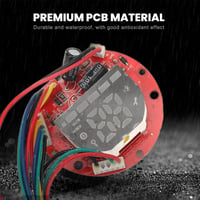 BuyWeek Elektromos Roller Műszerfal HX X7 Modellhez - Vízálló PCB Vezérlőpanel Valós Idejű Adatkijelzéssel, Könnyen Telepíthető Alkatrész 4