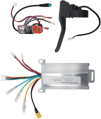 BuyWeek Elektromos Roller Vezérlő Készlet Xiaomi M365-hez - 36V 350W Motor Vezérlő, Gázkar, Fékkar és Műszerfal Szett Túlmelegedés Elleni Vé 9