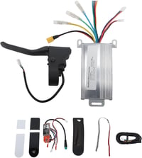 BuyWeek Elektromos Roller Vezérlő Műszerfal Szett Xiaomi M365 Kompatibilis 36V 350W Motor Fékkar Burkolat Kit Ezüst 1