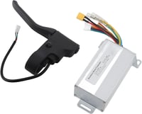 BuyWeek Elektromos Roller Vezérlő Műszerfal Szett Xiaomi M365 Kompatibilis 36V 350W Motor Fékkar Burkolat Kit Ezüst 6