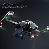 BuyWeek Mini Drón 8K 180° Dupla Kamerával - GPS WiFi Quadcopter Akadálykerüléssel, 8 LED Világítással, Kefe Nélküli Motorral 7