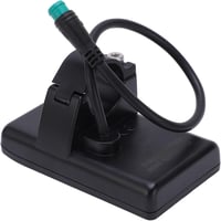 BuyWeek S866 Elektromos Kerékpár LCD Kijelző - 24/36/48V Sebességmérő, Kilométeróra, Vízálló 5 Tűs Csatlakozó, 22,2mm Kormányra 8