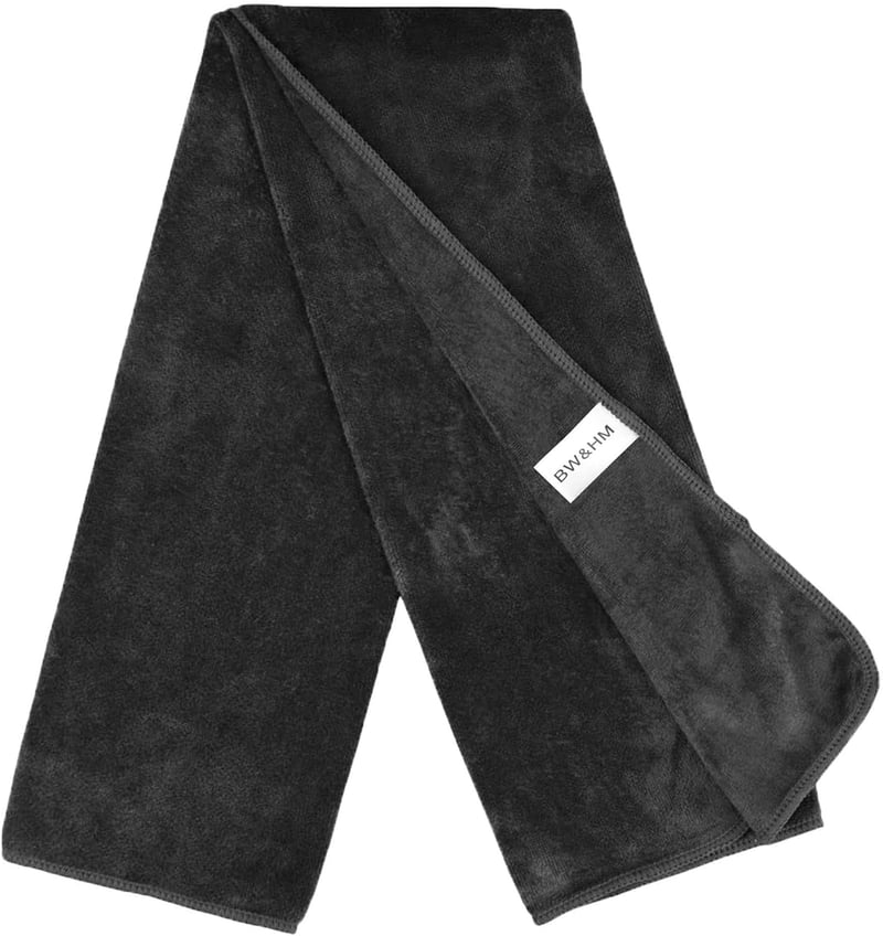 BW&HM Mikroszálas Edzőtörlő 40x80cm 3db Szürke Sporthoz