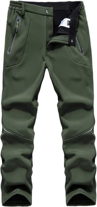 BWBIKE Fleece Bélelt Softshell Túranadrág, XL-es méret, Vízlepergető Téli Meleg Szélálló 1
