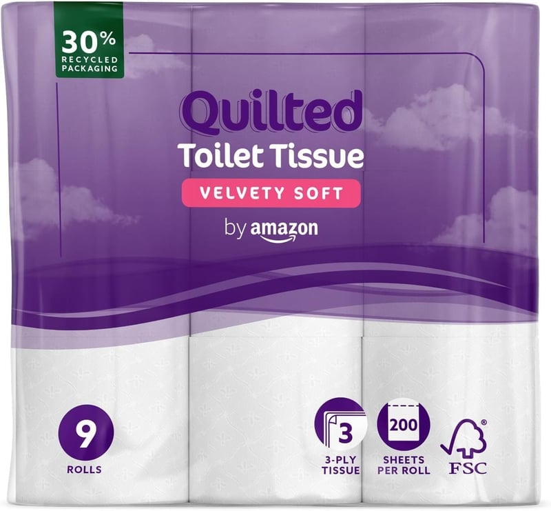 by Amazon 3 rétegű toalettpapír 200 lap 1 csomag
