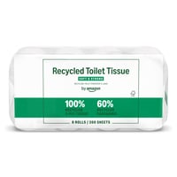 by Amazon ECO 100% reciklirani toaletni papir, troslojni, FSC certificiran – 8 rola (200 listića/rola) 1
