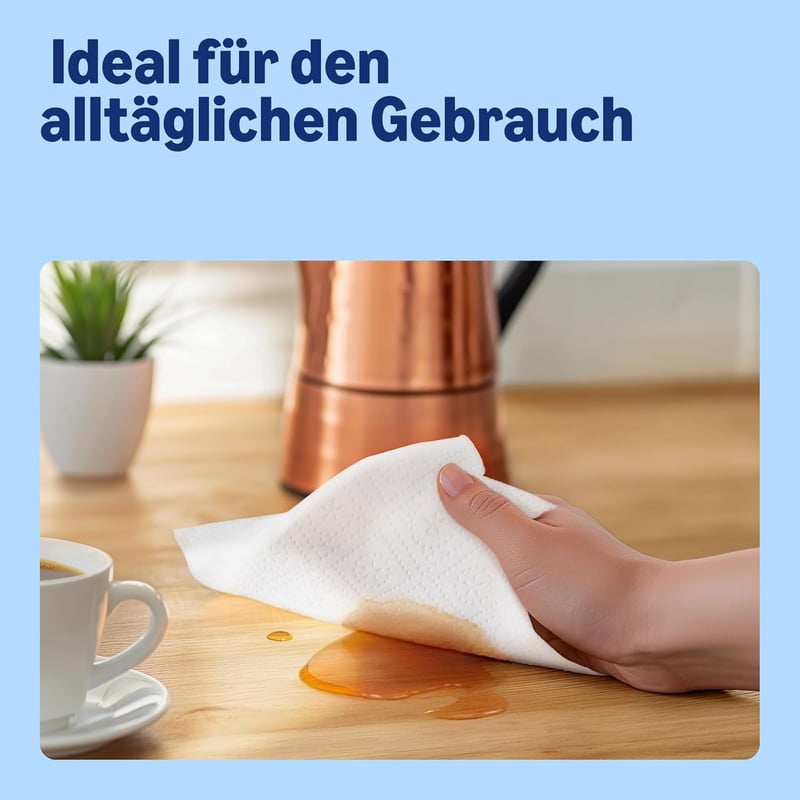 by Amazon Konyhai Papírtörlő 3 Rétegű 4 Tekercs 64 Lap FSC Tanúsított - 4 pieces (pack of 1)