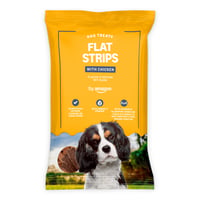 by Amazon poslastica za pse, plosnate trakice s piletinom, 200 g 1