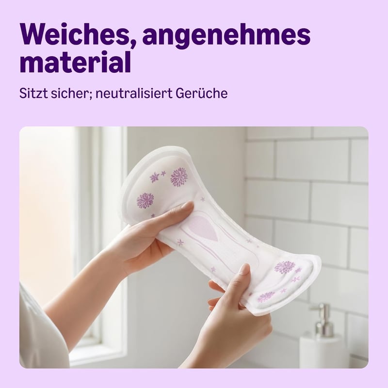 by Amazon Maxi Inkontinencia Betét Szagtalan 48 db (6x8 db) - Maxi - 48 Pads (6 Packungen à 8 Stück)