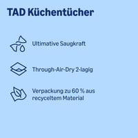 by Amazon TAD Ultra Nedvszívó Konyhai Papírtörlő 4 Tekercs 51 Lap FSC Tanúsított - 4 pieces (pack of 1) 5