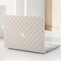 BYCeKe MacBook Pro 14" Tok 2021-2024 M4-M1 Modellekhez A3112 A3185 A3401 A2918 A2992 A2779 A2442 - Kockás Mintás Műbőr Védőtok Billentyűzet  1