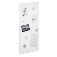 Tablă Magnetică Metalică byde Flatbo 70x35 cm - Pentru Cărți Poștale, Amintiri și Notițe, cu 4 Magneți și Kit de Montare 1