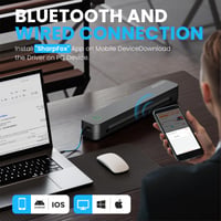 Imprimantă termică portabilă A4 ByteCintia C80, fără cartuș de cerneală, Bluetooth, negru 3