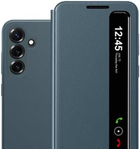 Husă ByteRock Samsung S25 FE cu fereastră transparentă, husă de protecție pentru smartphone Clear View 1