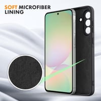 Silikónový kryt Byvuwiay pre Samsung Galaxy A56 5G - čierny 3