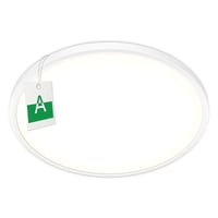 Bzavor LED stropna svjetiljka, energetski razred A, 11W, 2600lm, 4000K, okrugla, promjer 30 cm, IP54 vodootporna, ultra tanka, bijela, za kuhinju, kupaonicu, dnevni boravak, spavaću sobu, hodnik 1