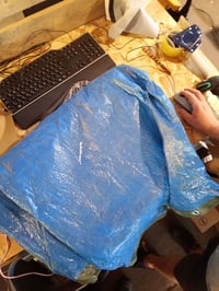 Covoraș pentru marchiză Valuents 200x200 cm Albastru/Verde - Covoraș de camping utilizat pentru rulotă și — combinație de culori diferită (stare: vezi a 2-a imagine) 3