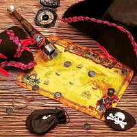 Tacobear Deluxe Kalóz Jelmez Lányoknak - Kiegészítőkkel, 5-6 éveseknek 6